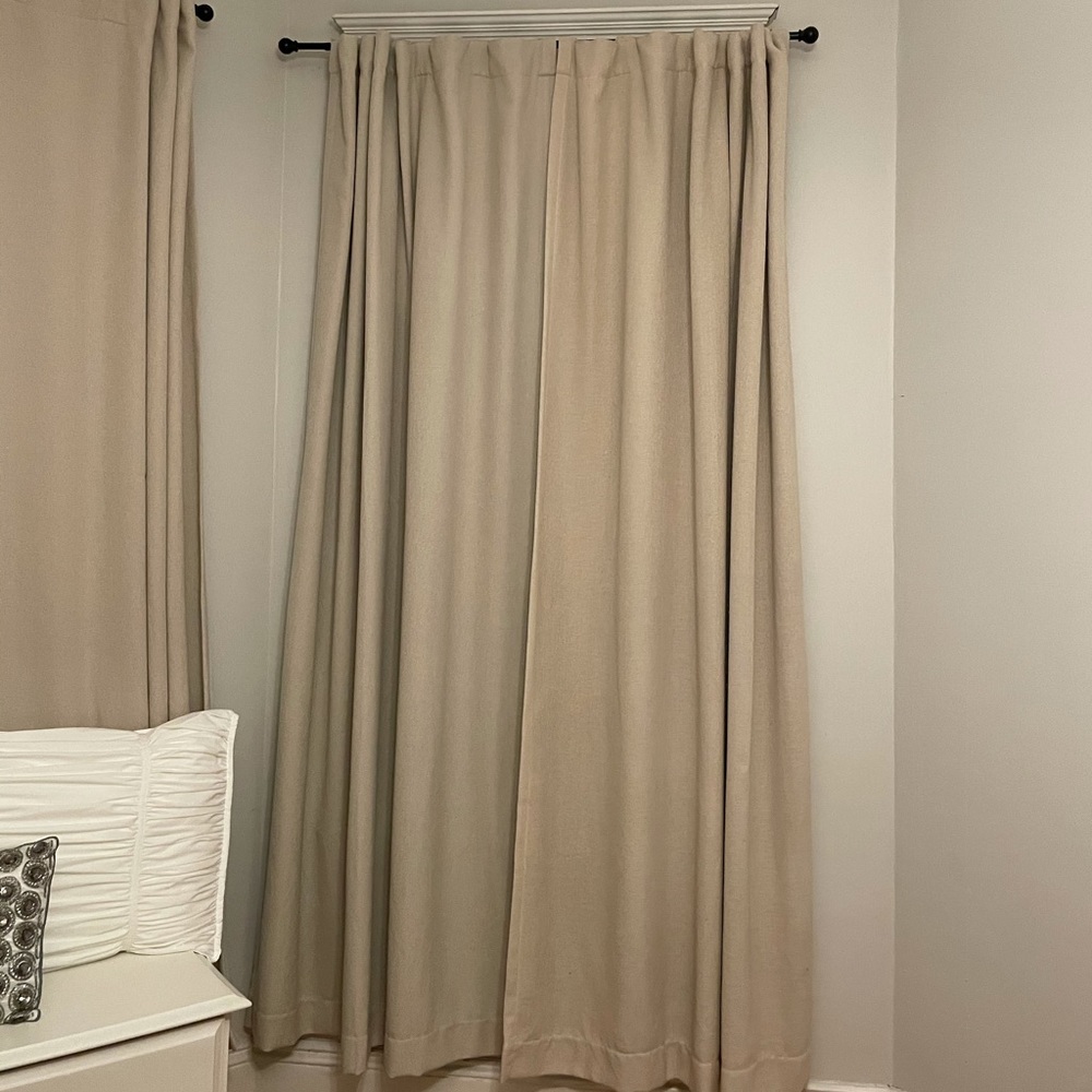 6 piece curtain set